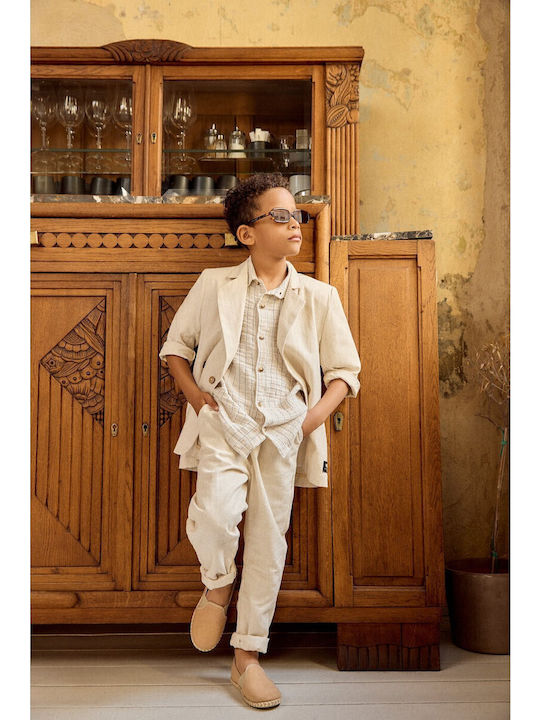 Kids' Blazer Ecru