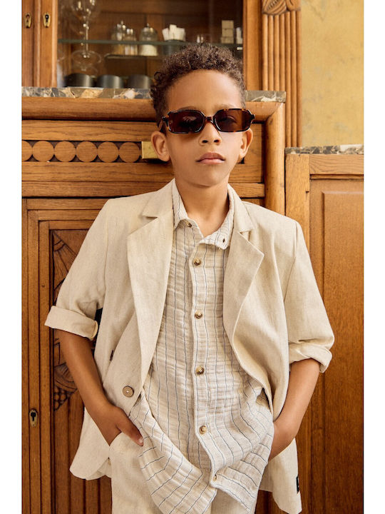 Kids' Blazer Ecru