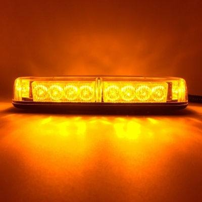 Auto-Leuchtturm LED 12V 28cm mit Orange Beleuchtung