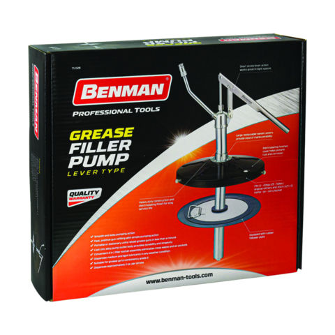 Benman Hand Grease Gun με Πλαστικό Κολάρο