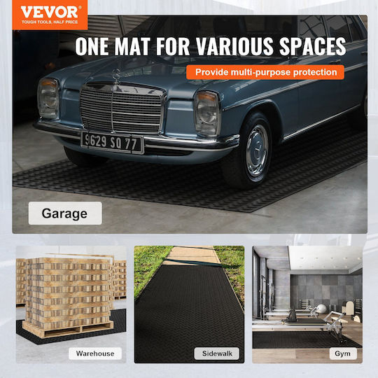Vevor Elastic Plastic Floor 3mm in Roll with Width 1.2m Price per Square Meter