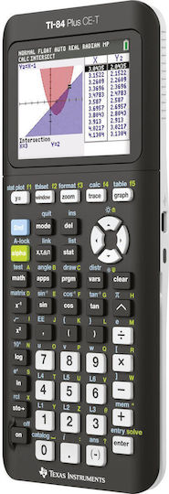 Texas Instruments Ti 84 Plus Ce-t Αριθμομηχανή Γραφημάτων σε Μαύρο Χρώμα