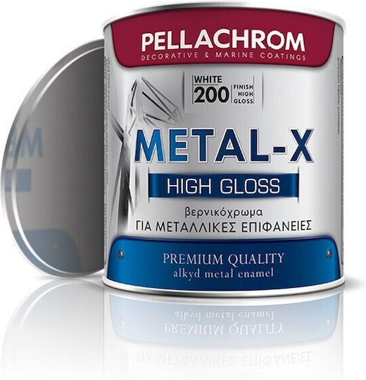 Pellachrom Culoarea lacului Anticoroziv 0.75lt Alb Strălucitor