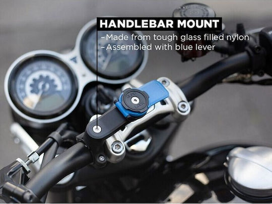 Quad Lock Βάση Κινητού Μοτοσυκλέτας με Κλιπ για το Τιμόνι