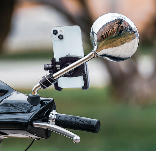 Lampa Smart Scooter Grip Mount Phone Motorcycle with Adjustable Arm for Mirror