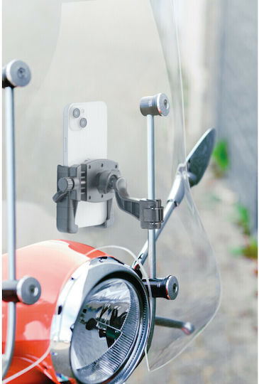 Lampa Smart Scooter Grip Mount Phone Motorcycle with Adjustable Arm for Mirror