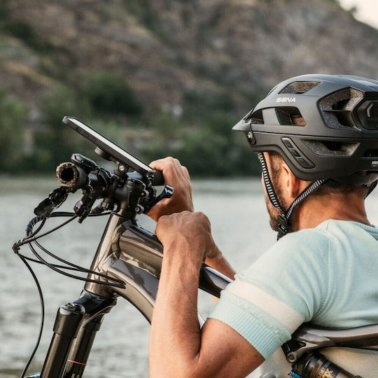 SP Connect Motorrad Handyhalterung mit Clip für Lenkrad