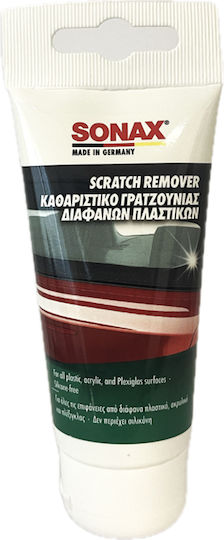 Sonax Κρέμα Γρατζουνιές Διάφανα Πλαστικά + Ακρυλικά 75ml