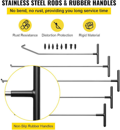 Vevor Kit Reparator pentru Adâncituri Autoturism Gri 13buc