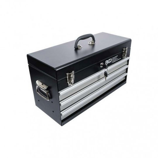 BGS Technic Metallic Tool Carrier with 3 Drawers W53.5xD29xH24cm