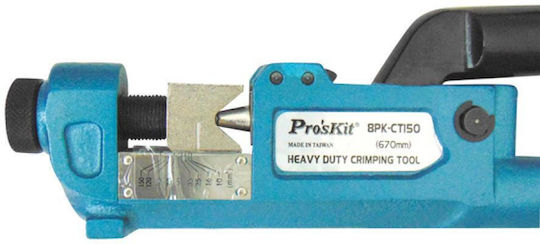 Proskit Crimping Pliers for Brass Connectors Cross-Section Range 10 - 150mm²