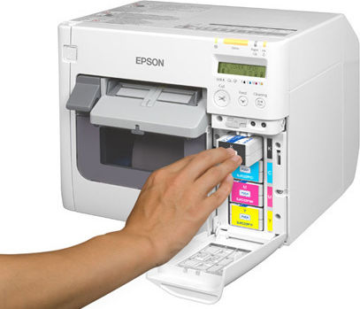 Epson C3500 Εκτυπωτής Ετικετών USB, Serial, Ethernet Έγχρωμος