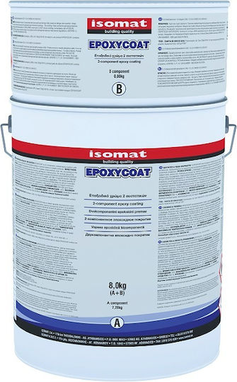 Isomat Deco Paint Epoxycoat Gray 8kg ISO.0405.EPX.GRE.8