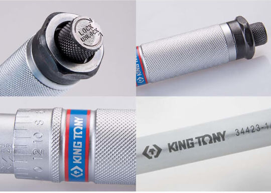 King Tony Torque Wrench 3/8" 5-25 Nm 28cm