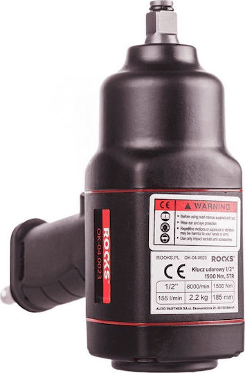 Rooks OK-04.0023 Cheie Cu Impact Pneumatic 1/2" Cu Cuplu Maxim 152.96kgm