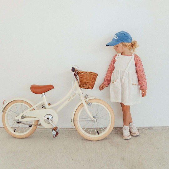 Banwood 16" Kinder Fahrrad Stadt Beige