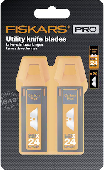 Fiskars Pro Carbonmax Ανταλλακτικές Λεπίδες 20τμχ