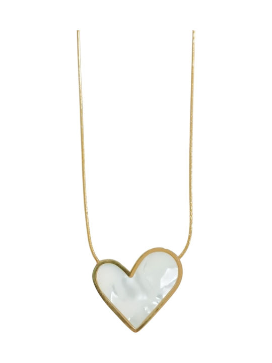 Kalliopi Silver Κολιέ από Επιχρυσωμένο Ατσάλι Kalliopi Silver Κολιέ από Επιχρυσωμένο Ατσάλι