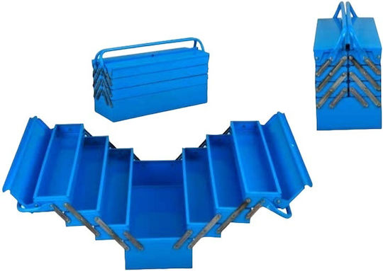 Bormann Pro BTB1070 Hand Tool Case Metallic 7 Slots Dimensions: W53xD20xH25cm