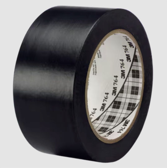 3M 764 Bandă de semnalizare în Negru Culori