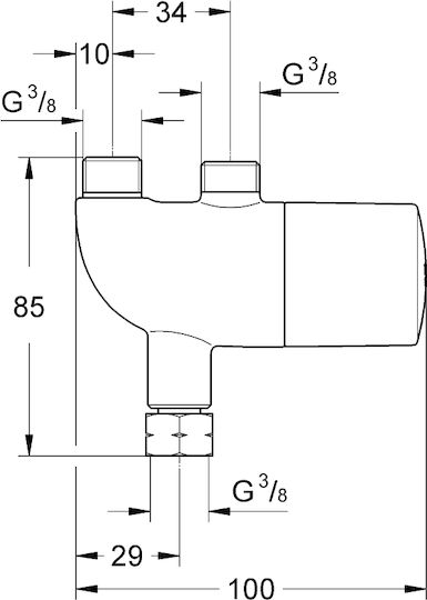 Grohe 34487000 Element de Instalații Sanitare