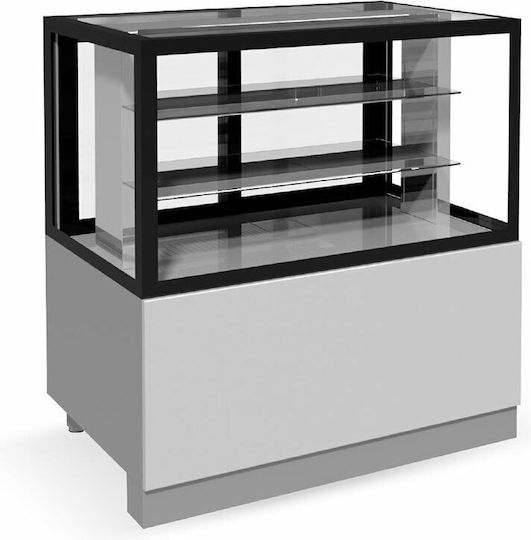 Bambas Frost Vitrină de Congelare De Podea cu Capacitate 10x3/4 GN 138x70x120cm BFK 138