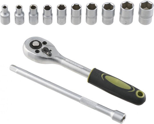 Hr Set 12 Pieces 1/4" Cr-v