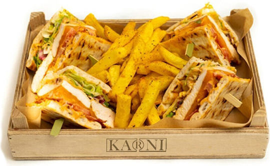 Karni Τελαράκι Σερβιρίσματος Ξύλινο με Διαστάσεις 30x20x30cm