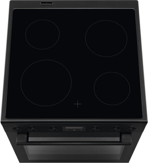 AEG 5000 Surroundcook Κουζίνα 73lt με Κεραμικές Εστίες Π60εκ. Μαύρη