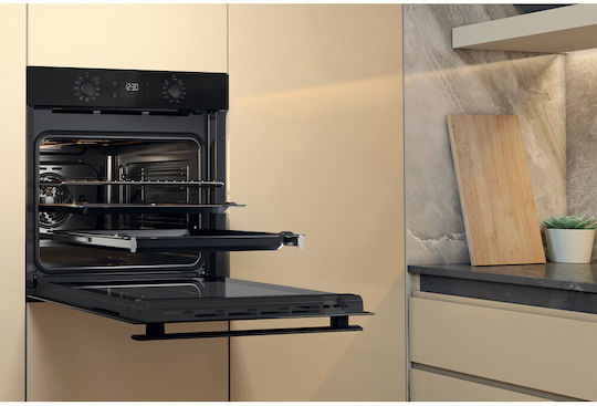 Whirlpool Φούρνος άνω Πάγκου 71lt Π59.5εκ. Μαύρος