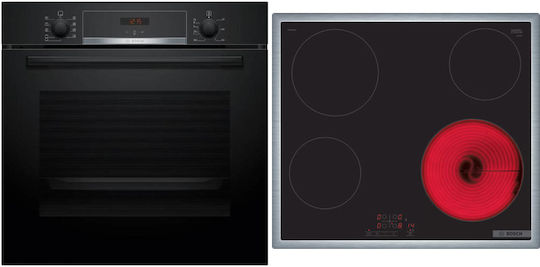 Bosch Einbauofen 71Es mit Keramikkochfeldern B59.4cm.
