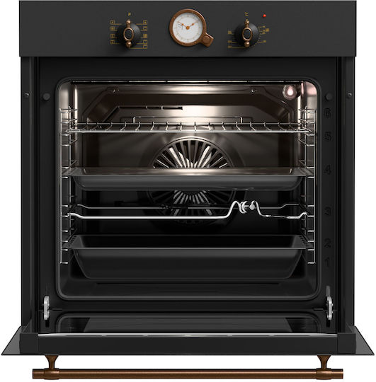 Thermogatz TGS 5580 XL Rustic Φούρνος άνω Πάγκου 60lt Π59.5εκ. Ανθρακί