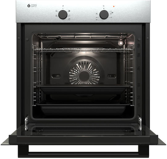 Thermogatz TGS 1180 XL Φούρνος άνω Πάγκου 80lt Π59.5εκ. Inox