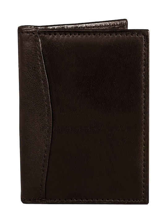 Leather Men's Wallet Cards Black