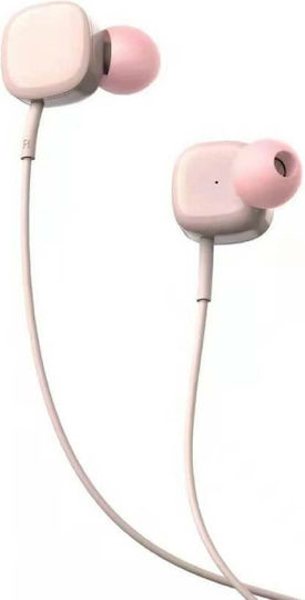 Tellur TLL162381 In-ear Handsfree Headphones with Connector 3.5mm Pink