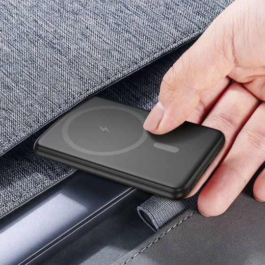 Hoco J140A Power Bank MagSafe 5000mAh 20W Power Delivery Negru