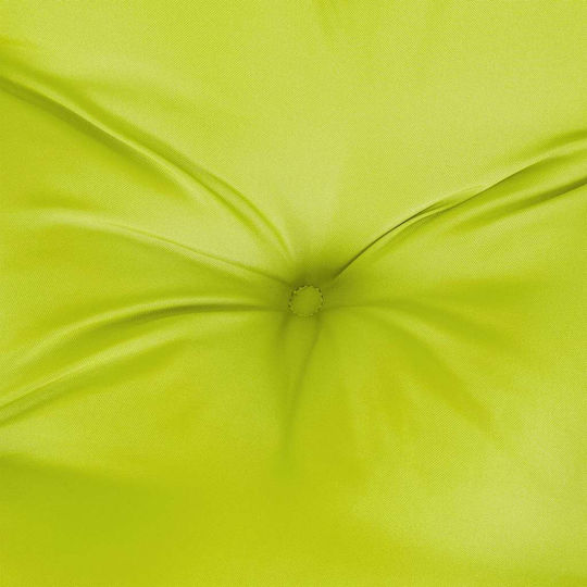 vidaXL Perne Pentru Scaune De Grădină Cu Spătar Verde Deschis 3 Bucăți