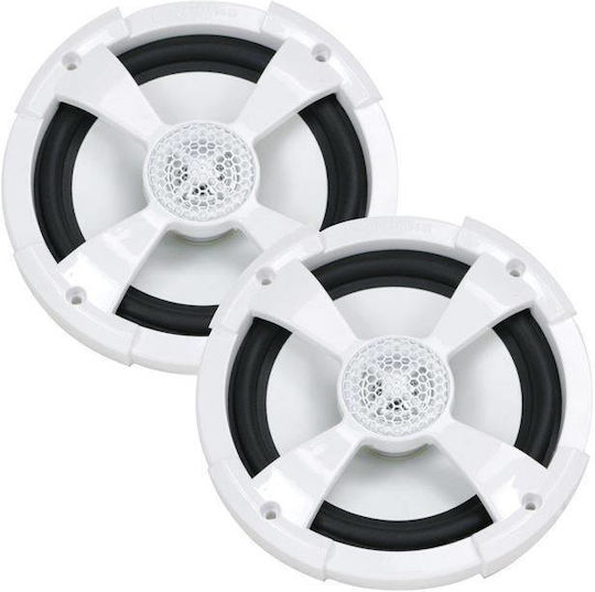 PowerBass Set Marine-Lautsprecher mit 125W RMS Weiß