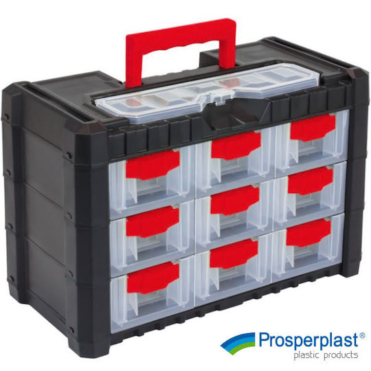 Prosperplast Ταμπακιέρα Εργαλείων Διάφανη