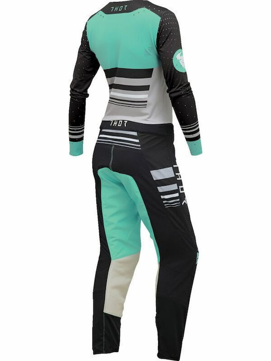 Thor Prime Women's Jersey Motocross Gray