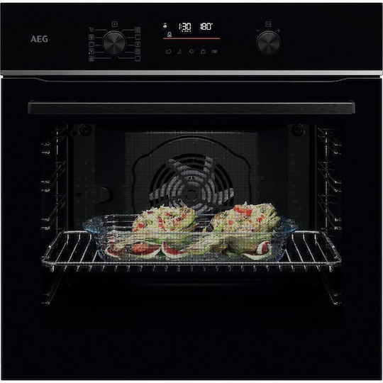 AEG 5000 Surroundcook Φούρνος άνω Πάγκου 72lt Π59.4εκ. Μαύρος