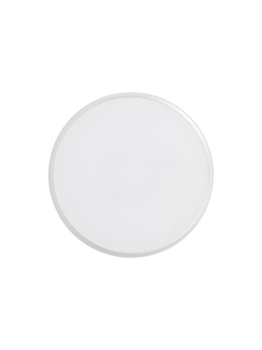 Braytron Плафониера за Външен Таван с Вградено LED в Бял Цвят BC15-00480