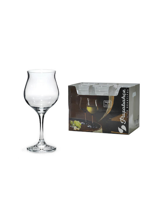 ArteLibre Glass for White Wine made of Glass Goblet