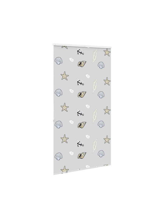 Vidaxl Shower Curtain Roll Cassette 120x240cm Fabric Width 116cm Multicolor