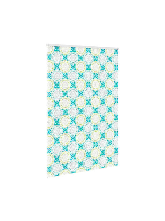 Vidaxl Shower Curtain Roll Cassette 150x240 cm Fabric Width 146 cm Multicolored