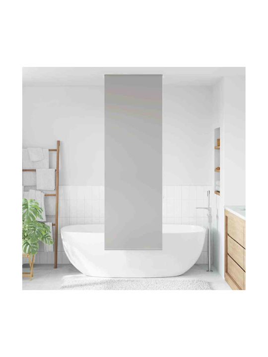 Vidaxl Perdea de Duș Rulou 70x240 cm Lățime Material 66 cm Gri
