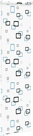 Vidaxl Shower Curtain Roll 60x240 cm Fabric Width 56 cm White