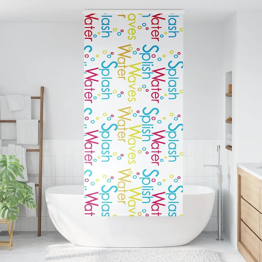 vidaXL Shower Curtain Fabric Roll