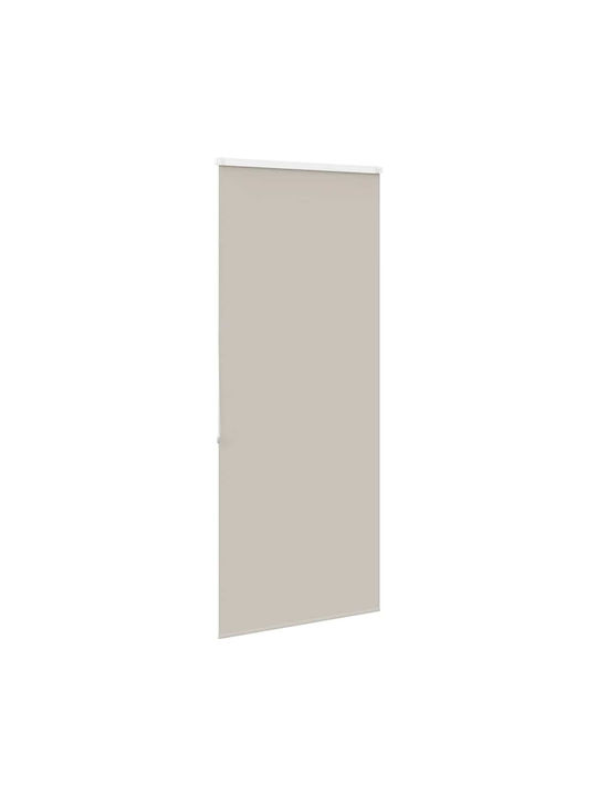 Vidaxl Shower Curtain Roll Cassette 110x240cm Fabric Width 106cm Grey