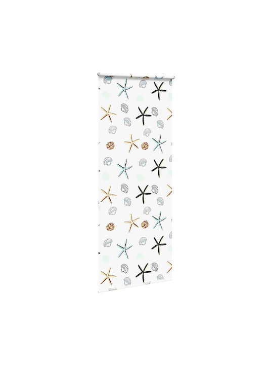 Vidaxl Shower Curtain Roll 100x240 cm Fabric Width 96 cm Multicolor